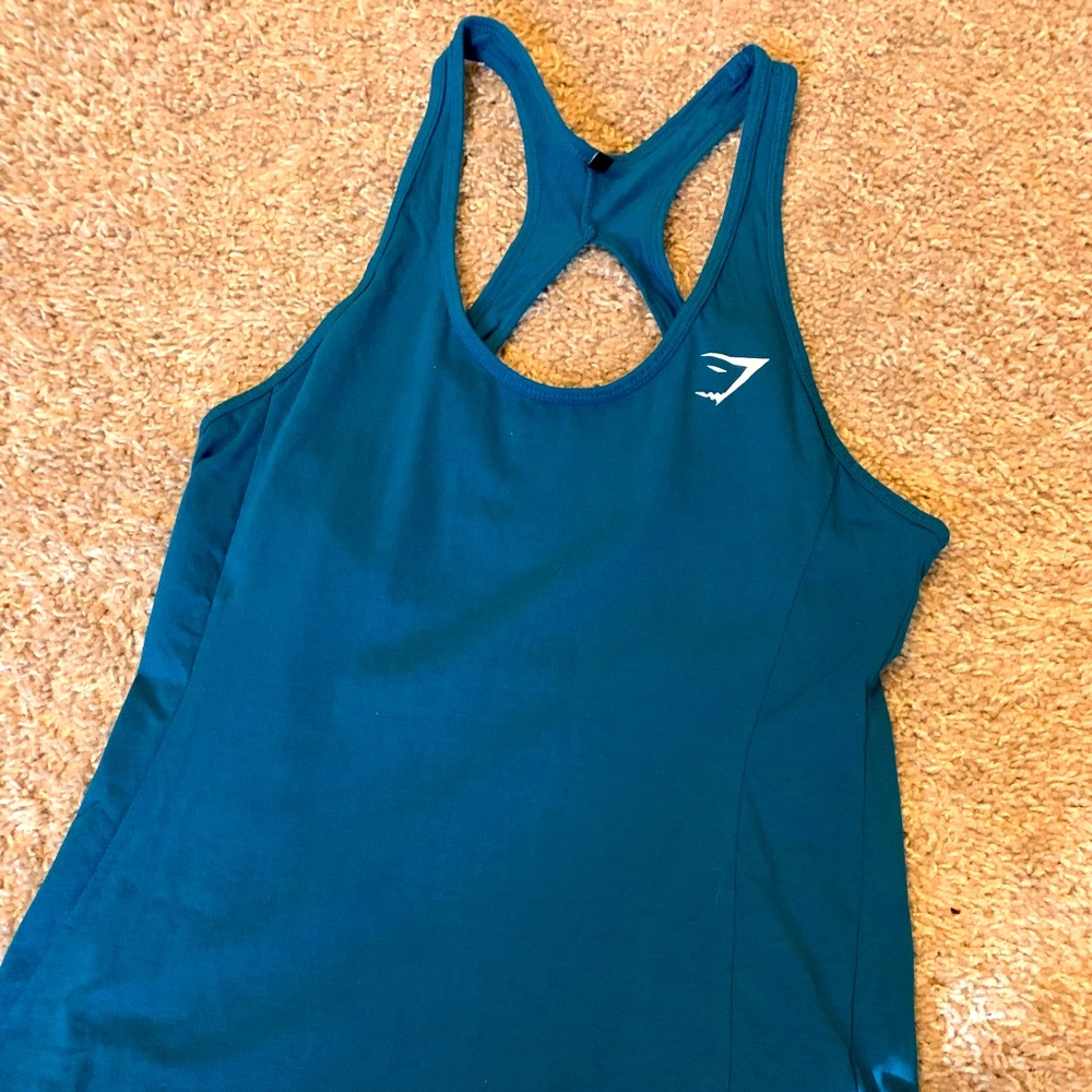 Gym shark athletic tank top / workout top